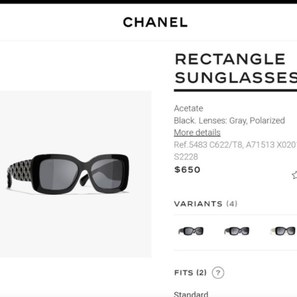 Chanel sunglasses